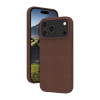 dbramante 1928 Roskilde MS - skórzane etui do iPhone 17 Pro Max kompatybilna z MagSafe (dark tan)